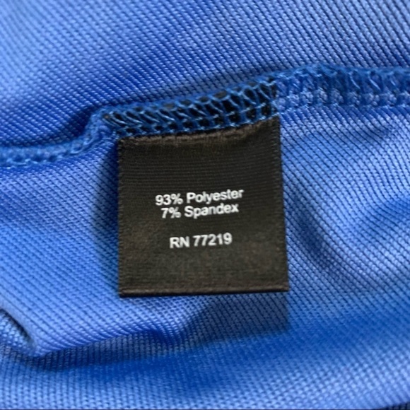 MSX By Michael Strahm 4 Way Stretch Moisture Wicking Hoodie In Blue Sz Medium - Picture 7 of 11